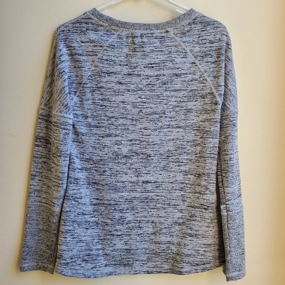 Athleta Gray Scoop Neck Jersey Size XXS - Picture 13 of 14